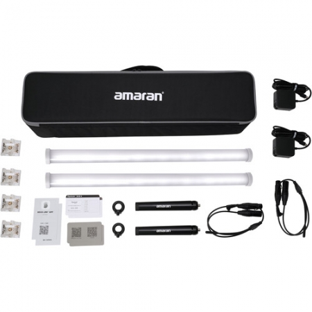 Amaran PT2c RGB LED Pixel Tube Light (2-Light Production Kit)